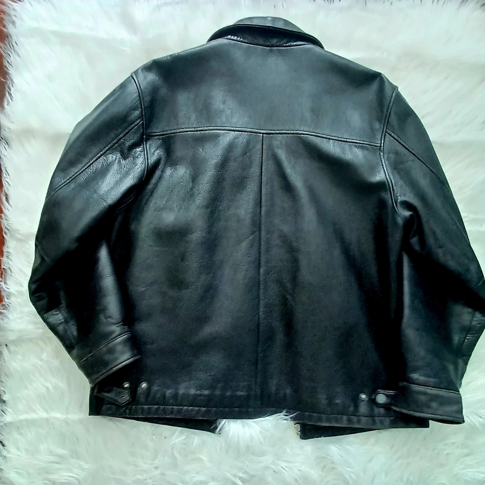 Perry Ellis PORTFOLIO leather jacket